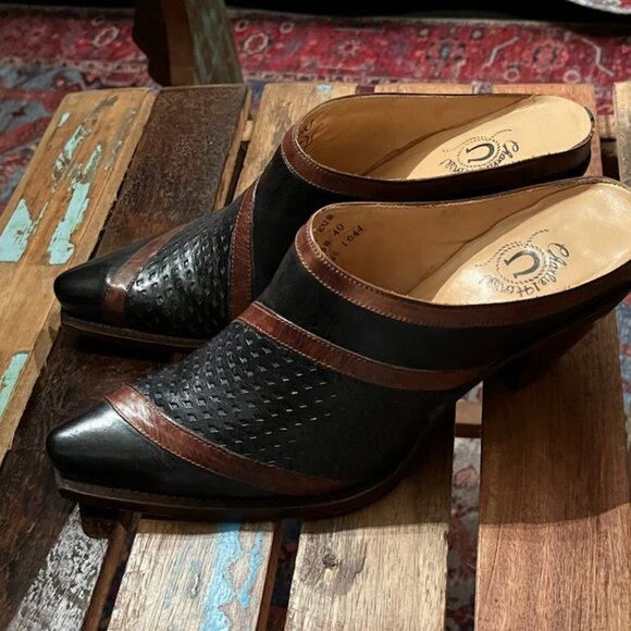 Lucchese Charlie 1 Horse slip on boots size 9 - Picture 4 of 9